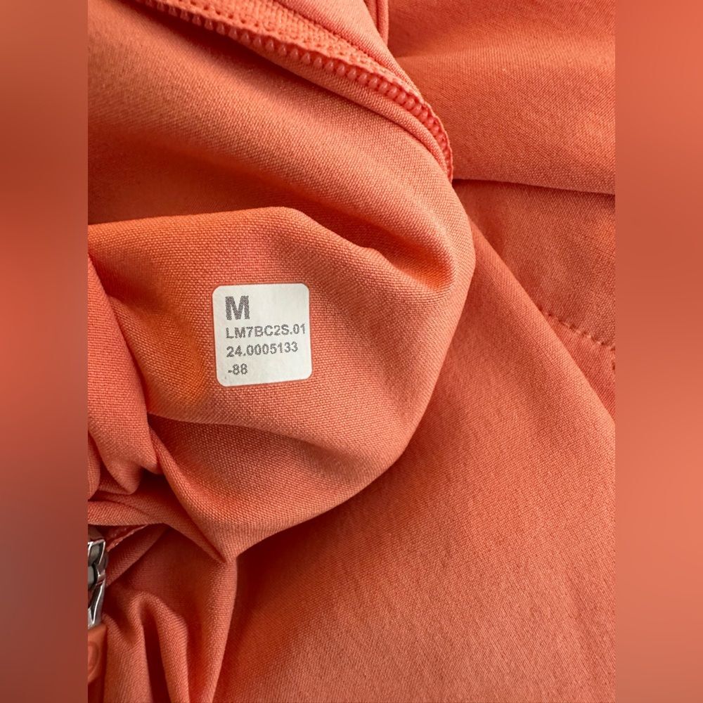 Lululemon Pace Breaker Linerless Shorts Peach Bliss Medium - Picture 4 of 4